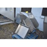 Lyco Stainless Steel Chute Hopper | Required Rigging and Loading Fee: $50