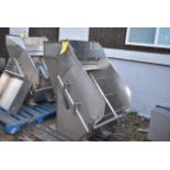Lyco Stainless Steel Chute Hopper | Required Rigging and Loading Fee: $50
