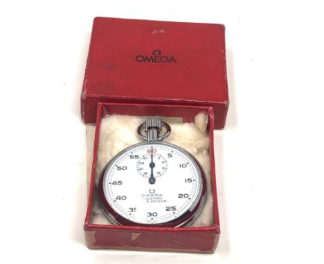 Omega stop watch prestons timer division bolton the watch is ticking 