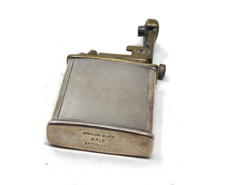 Antique silver cigarette lighter 