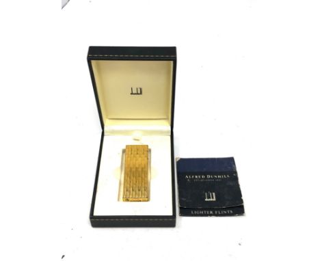 Boxed Vintage dunhill cigarette lighter 