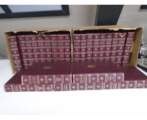 A set of 23 volumes of Encyclopedia Britannica.