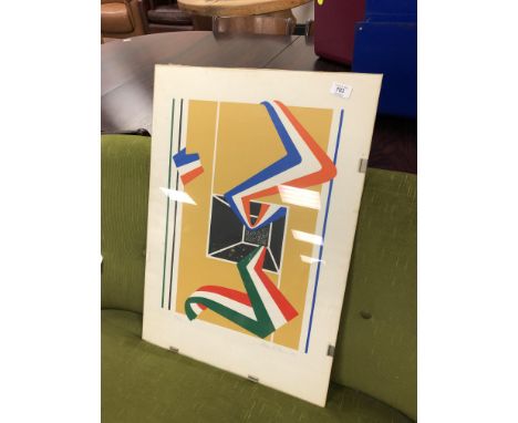 A 1970's signed limited edition screen print no. 19/50
