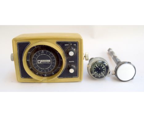 A Seafarer 3 depth below transducer, ships compass and other marine associated equipment