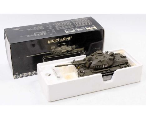 Minichamps 1/35th scale model of a M48 A2GA2 Tank, housed in the original polystyrene packed box