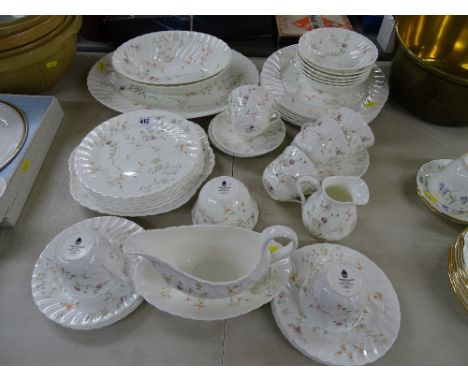 Wedgwood 'Campion' bone china part dinner and tea service