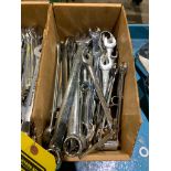 Box of Assorted Combination Wrenches