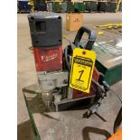 Milwaukee Electric Magnetic Base Drill, 1/2 Key Chuck, Auto-Stop, 120V, 13 Amp