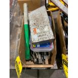 Box of Drill Bits, Taper Shank Drills, Drill Indexes, & Misc.