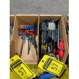 (2) Boxes of Assorted Allen Wrenches & T-Handle Hex Wrenches