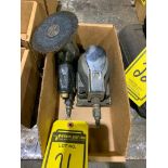 (2) Pneumatic Tools; Palm Sander & Polisher Gun