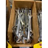 Box of Assorted Combination Wrenches