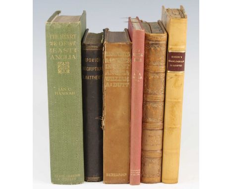 Green, R: The History, Topography, and Antiquities, of Framlingham and Saxsted, 1834, 1st edition, engraved frontis with fold