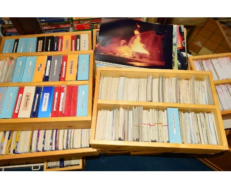 FIRE FIGHTING/FIRE ENGINE INTEREST, twenty two boxes of photographs of fire engines and other emergency vehicles from the who