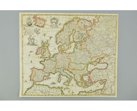 EUROPE, LEA (PHILLIP) &amp; OVERTON (HENRY), 'A New Mapp of Europe Divided into it's Principall KINGDOMS And Provinces by Phi