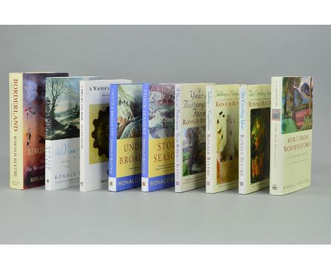 BLYTHE, RONALD, seven first editions in dust jackets and one paperback first edition and one reprint (9)