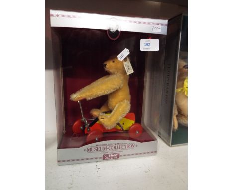 A Steiff Museum Collection Ur-teddy 1926 wind-up bear limited edition 