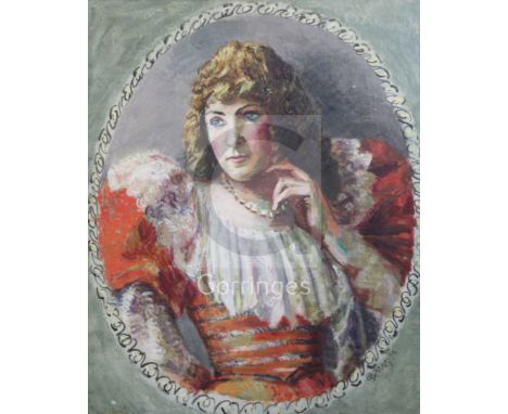 § Duncan Grant (1885-1978)oil on canvasPortrait of the actress Marie Lloydsigned and dated '4228 x 23in.See Spalding, F. 'Dun