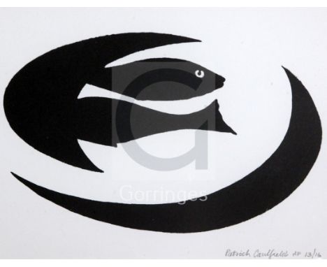 Patrick Caulfield (1936-2005)artists proof print'Two fish on a plate' exhibited at the RA Summer Exhibition 2002signed in pen