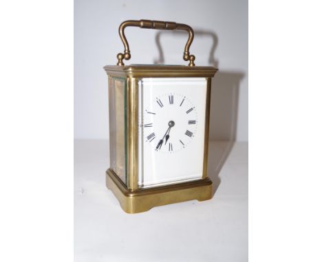 Good quality carriage clock movement requires attention 