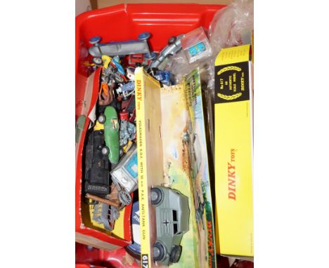 Dinky's, Corgis, Matchbox &amp; other vintage toys 