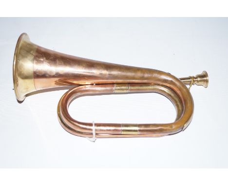 Brass &amp; copper bugle