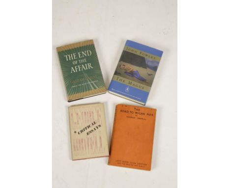 GRAHAM GREENE: "The End of the Affair", published Viking 1951; George Orwell: "The Road to Wigan Pier", Victor Gollancz 1937;
