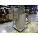 AFCO stainless foam holding tank model AF4100, with 1 in x 1.5 in diaphragm pump, 4 ft deep x 39