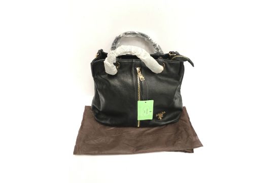 prada bag b8888 vela nero