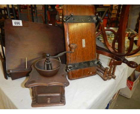 A press, coffee grinder etc