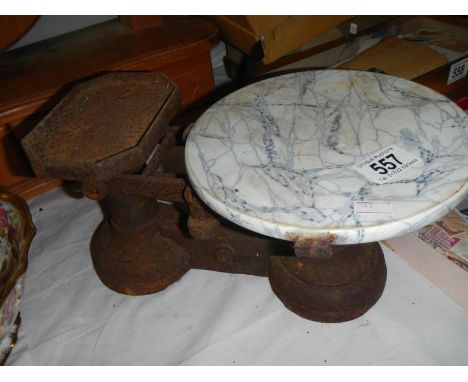 An old set of scales