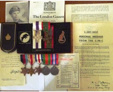 A Second World War MC Group of Seven Medals, awarded to 307680 Lieutenant (later Captain) Ralph Klar, Royal Regiment of Artil