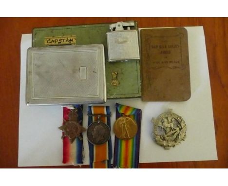 A First World War Trio, awarded to 4790 PTE B. LIDDLE. L'POOL R., comprising 1914-15 Star, British War Medal and Victory Meda