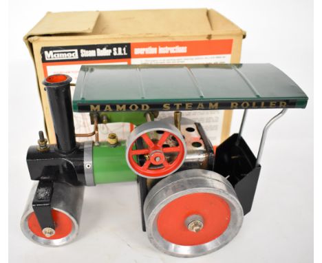 Mamod live steam roller, SR1, in original box.
