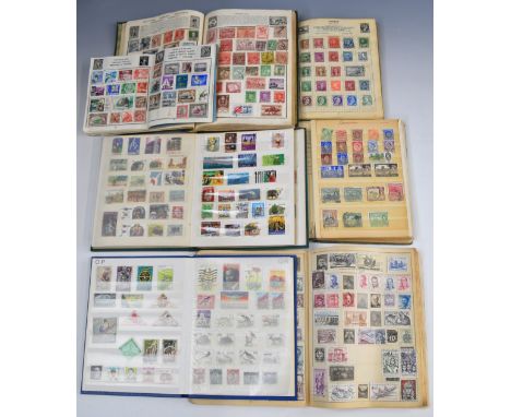 A large collection of GB, Commonwealth and world mint and used stamps in various&nbsp;albums and stockbooks, together with st