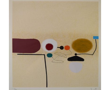 Victor Pasmore (1908-1998) signed limited edition (5/70) Points of Contact N.34, initialled, dated 80 and numbered to margin 