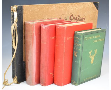 Bailey’s Hunting Directory 1924-25 and 1951-52 being 2 volumes with Diaries &amp; Hunt Maps, in gilt cloth. The Horsewoman by