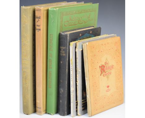 Edward Fitzgerald’s Rubaiyat of Omar Khayyam, a collection of editions illustrated by T. Heath Robinson, published Nister / D
