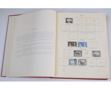 The Stanley Gibbons King George VI stamp album for Commonwealth issues, fourth edition, sparsely filled and remaindered