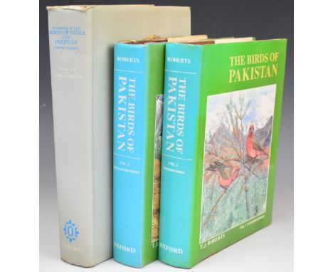 The Birds of Pakistan in 2 volumes by T.J. Roberts published OUP 1991-92 first edition with 47 full-page colour plates &amp; 