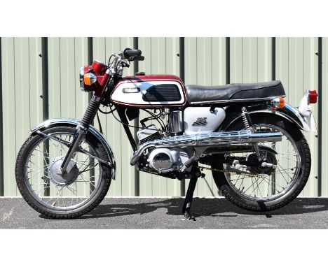 1969 Yamaha YS1C Trail 125cc motorcycle, registration number WWA 305F. with V5c first registered in the UK by the vendor in 2