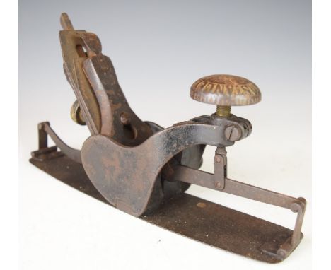 Stanley 113 compass woodworking plane