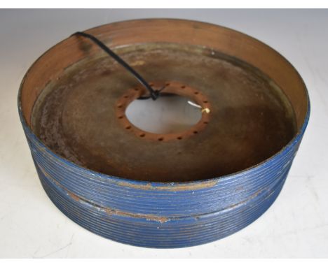 Pair of Bugatti type 37 or 40 vintage car brake drums
