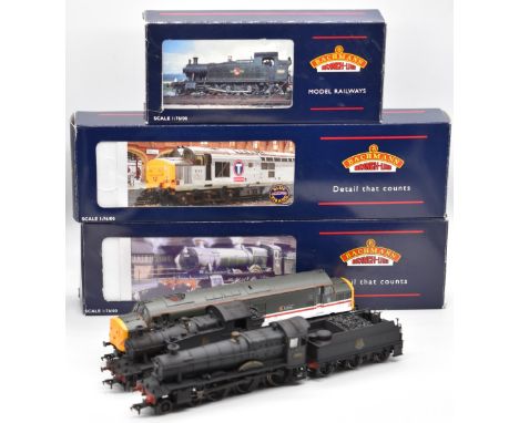 Three Bachmann 00 gauge model railway locomotives comprising Class 37/4 Diesel 37431 Intercity 'Bullidae' 32-378, 4575 Prairi