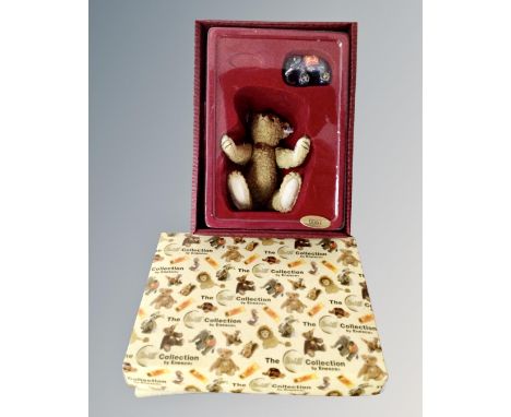A Steiff collection by Inesco ceramic bear ornament in box