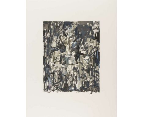 Jasper Johns (b. 1930) after.False Start II (see ULAE 10)Offset lithograph printed in colours, 1975, printed and published by