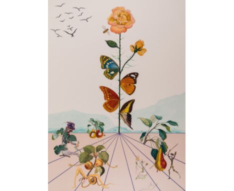 δ Salvador Dali (1904-1989)Flordali I (see Field p233; M&amp;L 1586)Lithograph printed in colours, 1981, with the printed sig