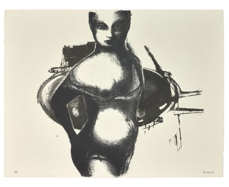 δ Reg Butler (1913-1981)Italian GirlLithograph, 1968, signed and dated in pencil, numbered from the edition of 65, printed at