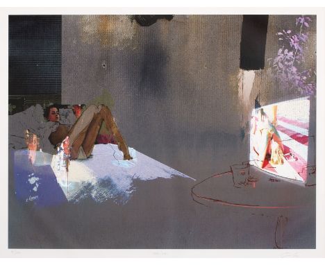 δ Ian Francis (b. 1979)Hotel/PornGiclée print in colours, 2006, signed and titled in pencil, numbered from the edition of 250