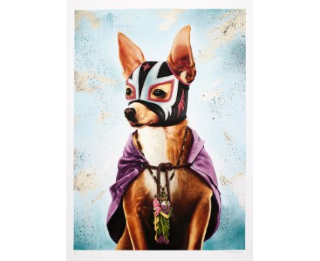 δ China MikeLuchahuahuaGiclée print in colours, 2009, signed in pencil, numbered from the edition of 100, published by Pictur